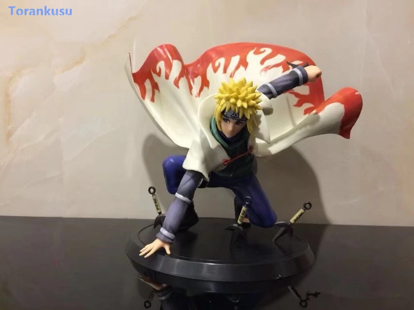 ナルトアクションフィギュア波風港pvcフィギュア玩具140ミリメートルアニメうずまきナルト 疾風伝置物サスケうずまきモデル人形n35 Action Figures Aliexpress