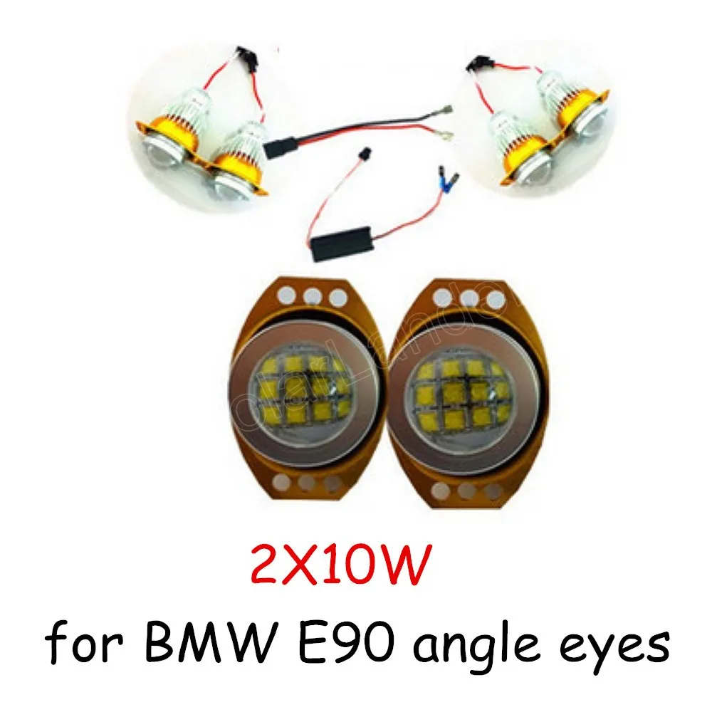 60WX2 LED Angel Eyes Маркер лампа лампа 2 шт./лот фары стайлинга автомобилей для BMW E90 E91