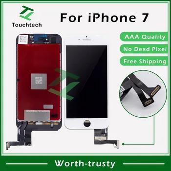 

20PCS/LOT 4.7" White&Black iPhone 7 LCD for iPhone 7 Replacement Screen LCD No Dead Pixel Display with Touch Digitizer Assembly