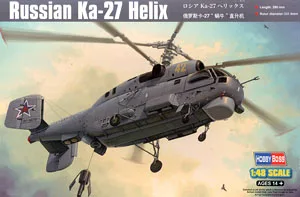 

Hobby Boss 1/48 scale aircraft models 81739 Camov Ka-27 "snail" carrier-based multi-purpose helicopter
