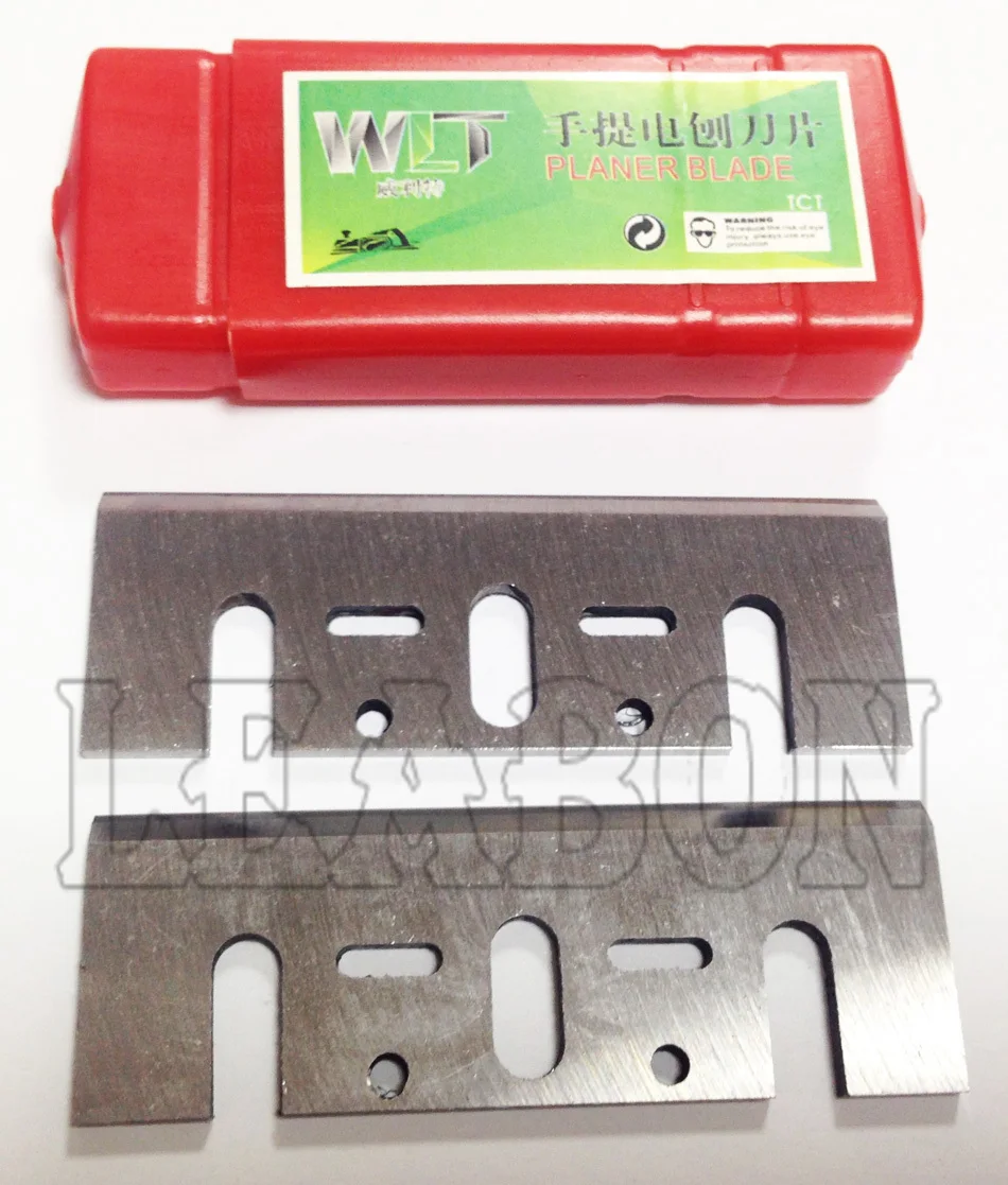 TCT  82mm Long Silver Ton Electric Planer Blades/ Planer Cutter / Woodworking Tools for Makita 1900B