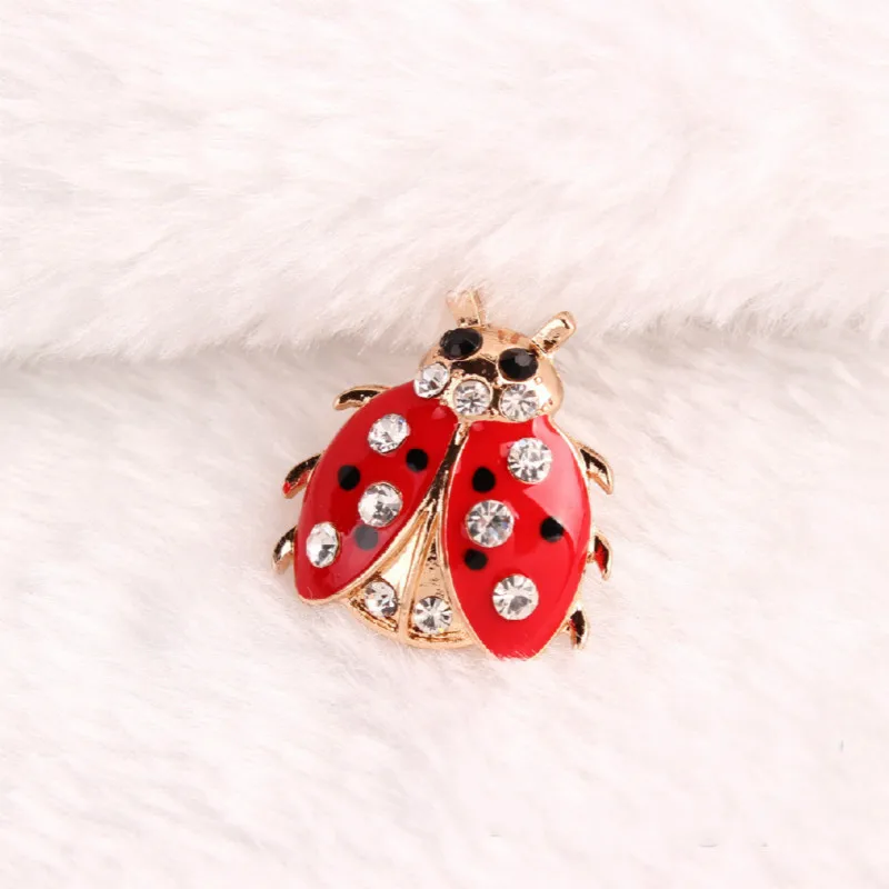 

Fashion Qixing ladybug brooch children's clothing Xiongdian pin