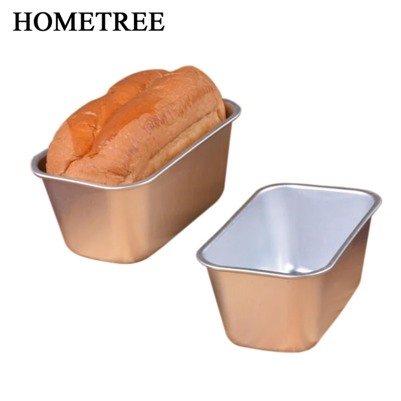 

HOMETREE New 6 Inch Rectangular Baking Tools Toast French Bread Non-stick Aluminum Alloy Kitchen Baking Mold DIY Cake Tool H262