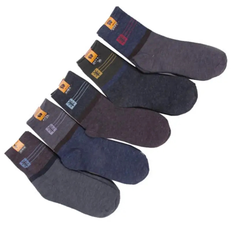 1Pair 2016 Winter Mens Warm & Comfortable Wool Cashmere Socks Snow