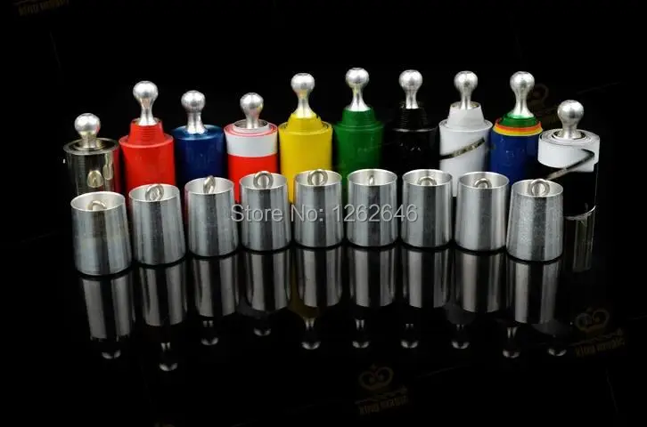 

Free shipping! Professional Vanishing Cane, Metal, many colors available, magic tricks, magic toys,street,close up,comedy