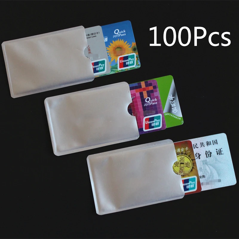 

Wholesale Card cover Wallet Blocking Reader Lock Bank Card Holder ID Bank Card Case Protection Metal Credit Card Aluminium