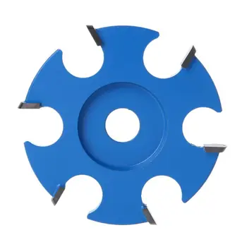 

Hexagonal Shovel Polish Milling Cutter Blade Grinding Tool Carpentry Woodworking Carving Corner For 16mm Aperture Angle Grinder