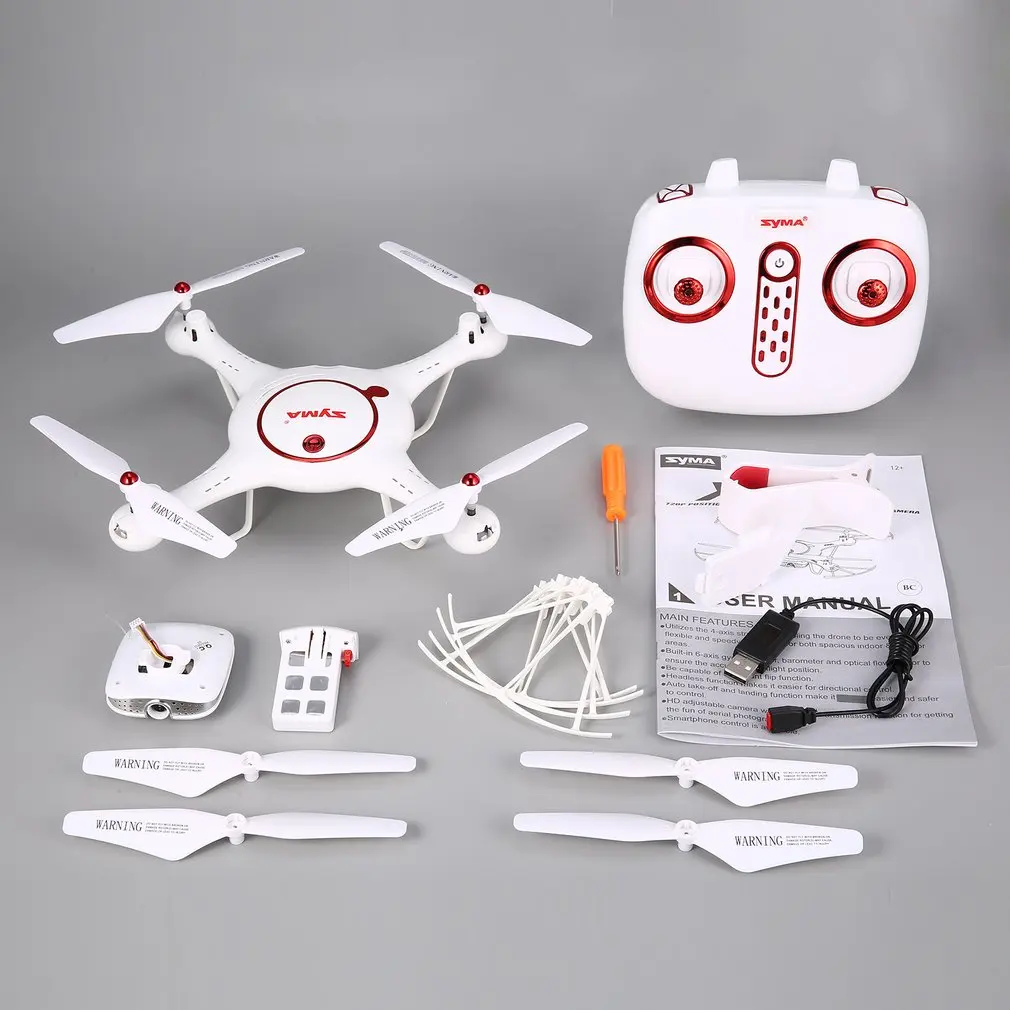 

Syma X5UW-D WiFi FPV RC Drone with 720P Camera Altitude Hold Headless Mode 3D Flip Optical Flow Positioning RC Drone Quadcopter