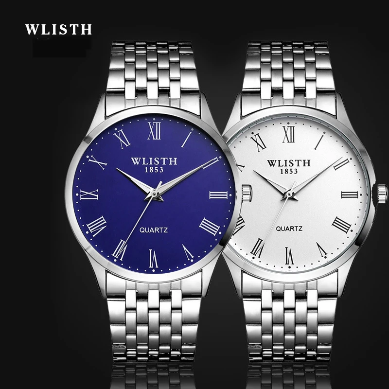 

Business Men's Simple Design Quartz Watch Male Waterproof Clock Sport Watches Casual Full Steel Wrist Watch Relogio Masculino