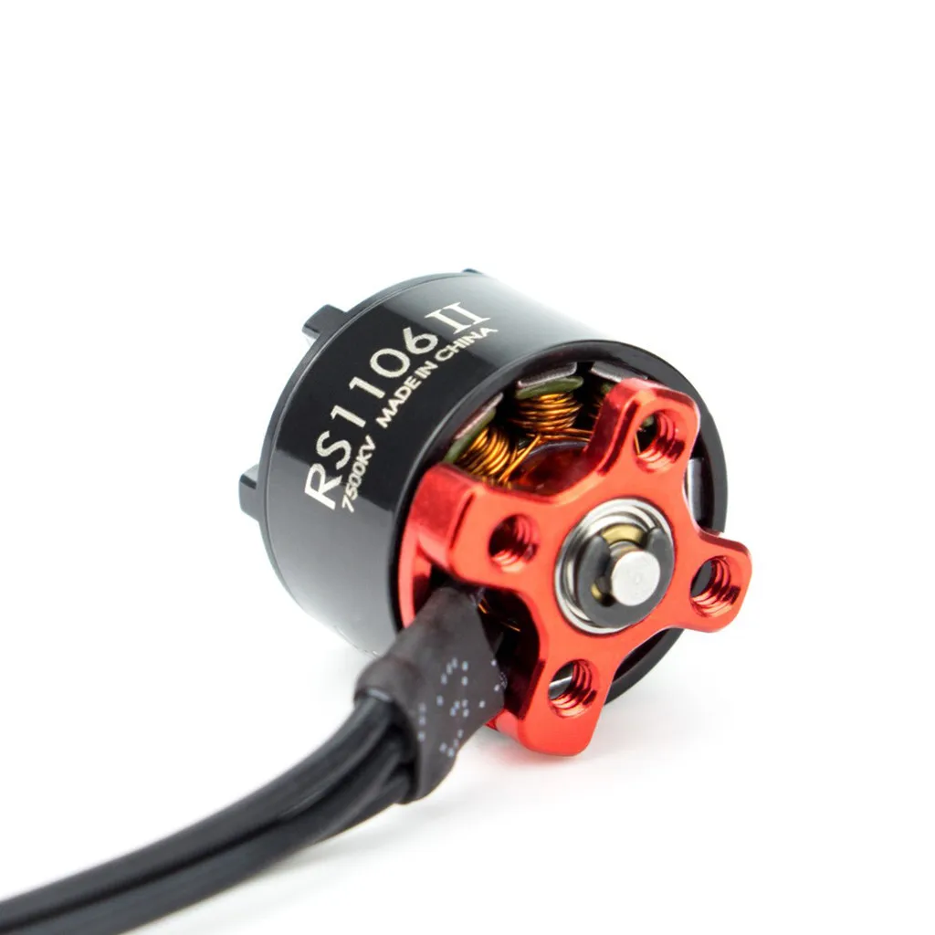 

OMESHIN EMAX RS1106II 2-3S 4500/6000/7500kV Brushless Motor For RC UAV FPV Racing Car To Reduce Mechanical Vibration