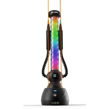 Роскошный бар e кальян светодиодный Электрический Большой Шиша кальянная трубка красочные 2 шланга инструмент для курения аксессуары