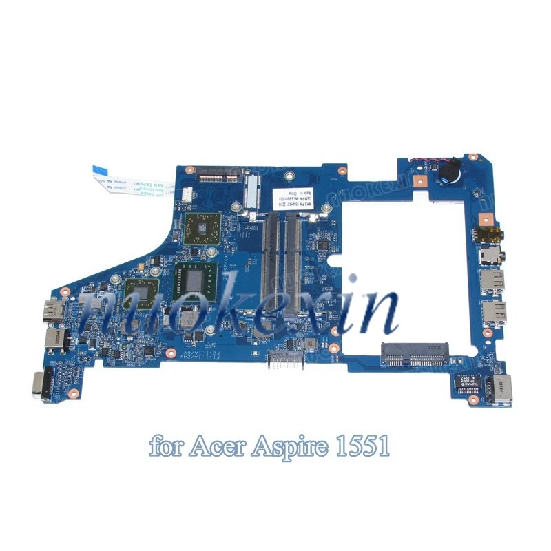 Материнская плата NOKOTION для ноутбуков acer aspire one 721 ddr3 1551 МБ 48.4HX01.031 55.4hx1.221g MB. Sbb1.003