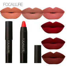 

FOCALLURE 3pcs/box Lipstick Matte Lipsticker Waterproof Long-lasting Lipgloss Easy to Wear Cosmetic Nude Makeup Lips Mate Lip