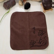 30*30 см чайные полотенца из сверхтонкого волокна, впитывающие крепкие, чайные полотенца кунг-фу, Высококачественная чайная ткань, чайные инструменты кунг-фу