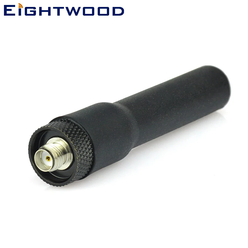 Eightwood Двухдиапазонная мини мягкая портативная антенна 144/430 МГц SMA Female для WOUXUN Kenwood