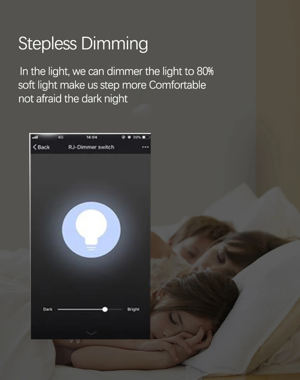 dimmer wifi touch switch