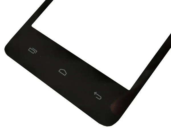 Золотой черный цвет для Micromax Bolt Q402 сенсорный экран дигитайзер панель замена переднее стекло сенсорный экран с лентой 1 шт./лот