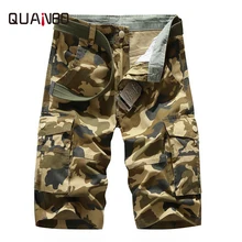 Камуфляжные мужские хлопковые повседневные шорты новые летние мужские свободные рабочие шорты мужские военные Короткие штаны Плюс Размер 28-40 брендовые шорты