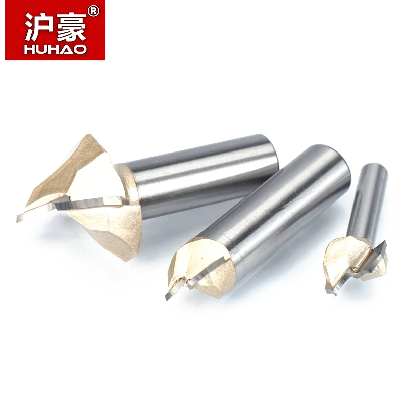 HUHAO 1 шт. 1/2 &quot1/4&quot хвостовик бит точка круглой огранки более Groove Биты Фасонная