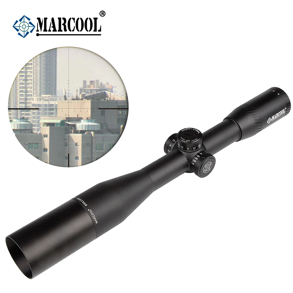 Marcool Riflescope BLT 10X44 SF HD красное кольцо тактическая страйкбольная воздушная винтовка Оптический Коллиматорный прицел для охоты