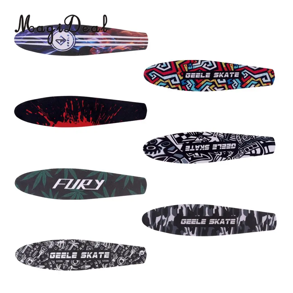 Skateboard Grip Tape Sheet Professional Fish Board Sand Paper Sandpaper Griptape Thick PVC Anti Slip