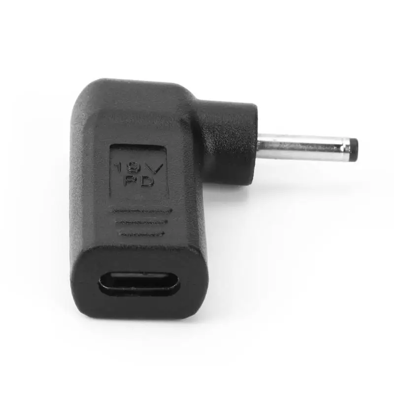 90 градусов USB3.1 USB-C type-C мама до 3,0x1,1 мм DC штекер адаптера