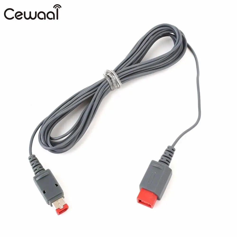 

CEWAAL Durable Motion Sensor Bar 10 Feet Long Extension Cable For Nintendo Wii Console sensor bar extension cable