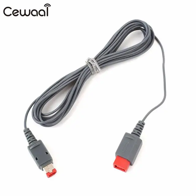 Cewaal Durable Motion Sensor Bar 10 Feet Long Extension Cable For Cewaal Durable Motion Sensor Bar 10 Feet Long Extension Cable For Nintendo Wii Console