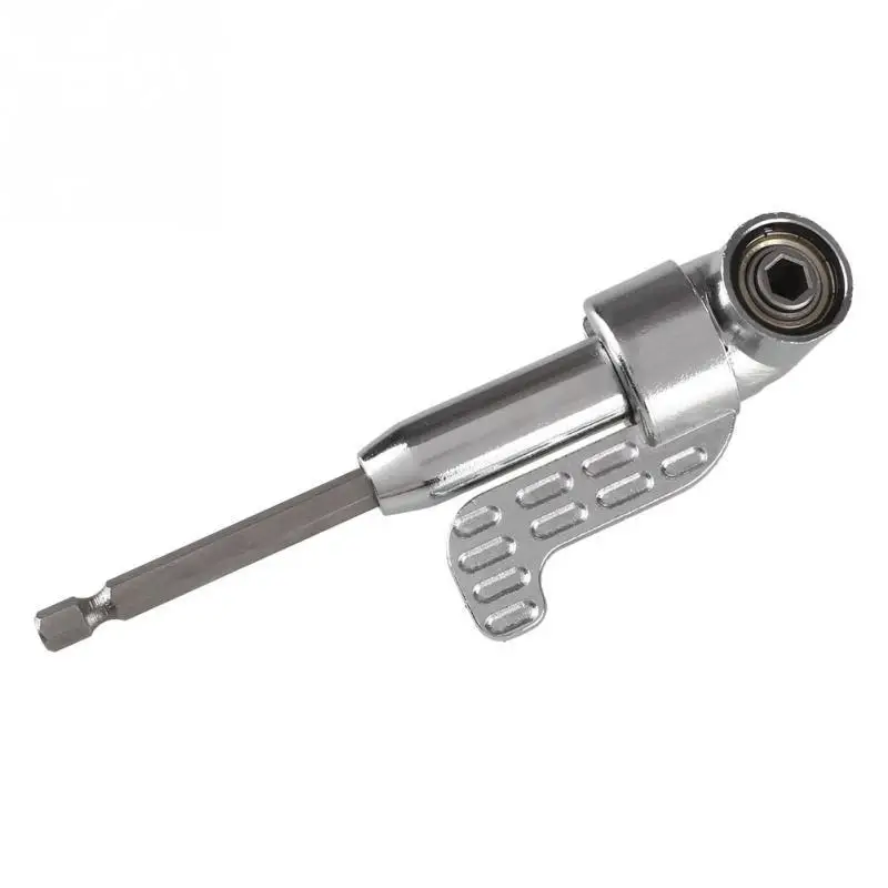 

105 Degree Angle Extension Screw Driver Socket Holder Adapter Adjustable Bits Nozzles for Screwdriver Bit Right Angle Head