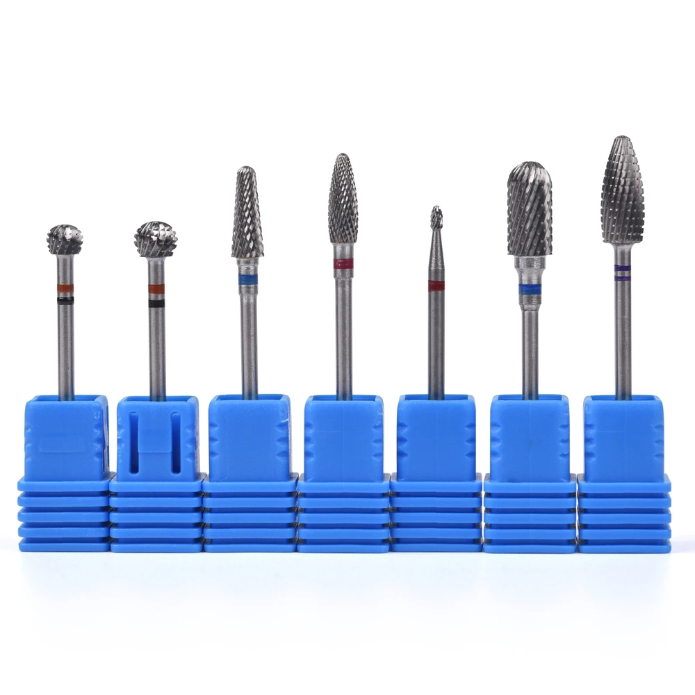 Nail Drill Bit Carbide Milling Cutters Nail Art Tool For Electric Manicure Nail Drill Machine Nails Accessories Remove Gel Tools - 2