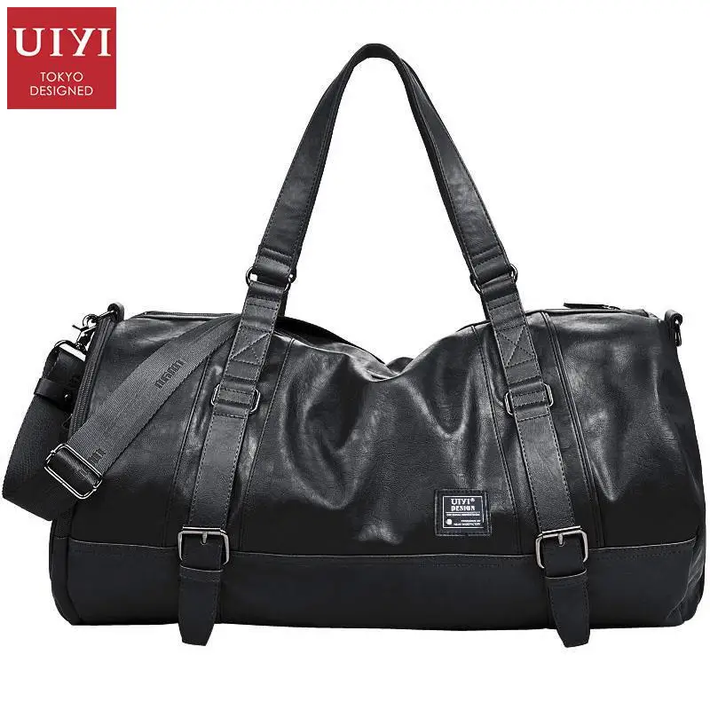 

UIYI Casual Brand Men Handbag Soft PU Leather Messenger Crossbody Bag Travel Male Tote Satchel Shoulder Bags Zipper Solid 140085