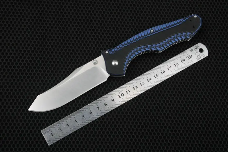 Дешево Trskt 810bk карман Ножи черный и синий G 10 Ручка выживания кемпинг охотничьи ножи Открытый EDC инструмент M390 M4 Сталь США Ножи