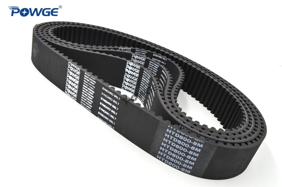 Uxcell a15010500ux0679 Htd496-8M 10mm Width 8mm Pitch Synchronous Timing Belt for CNC Machine Fiberglass