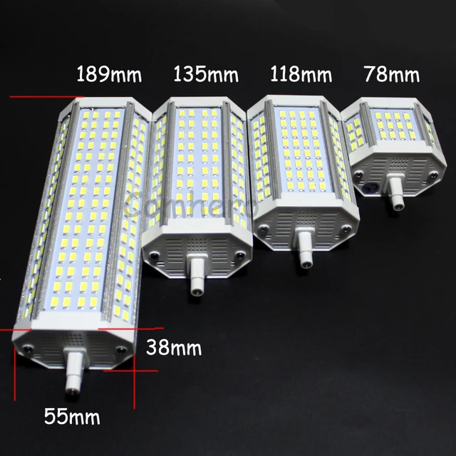 Dimmable 30w Led R7S light 118mm tube lamp No fan J118 RX7S replace 300W  halogen lamp AC110-240V - AliExpress