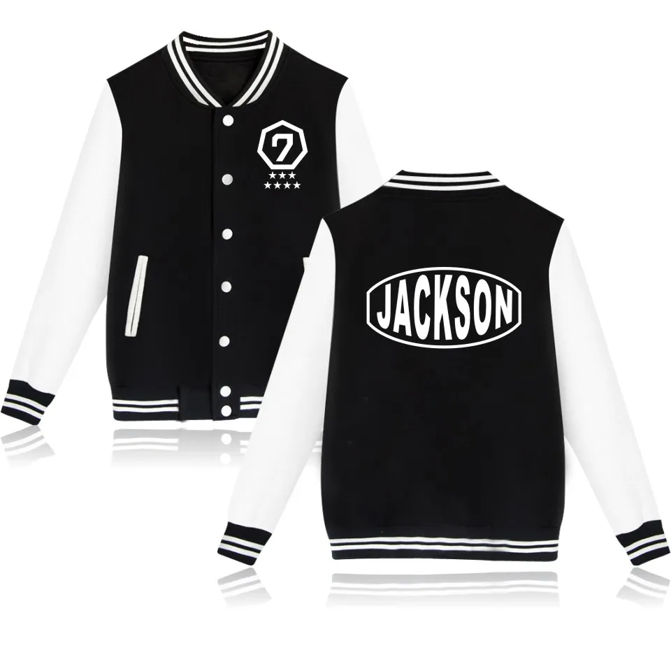 Толстовка LUCKYFRIDAYF Got7 K pop Женская Корейская зимняя с принтом|woman fashion hoodies|women