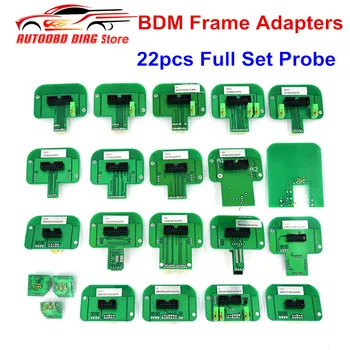 

Newly Updated BDM Frame Adapters 22pcs Chip Tuning Tool BDM Frame Full Set Probe Adapters For KESS KTAG FGTE BDM100