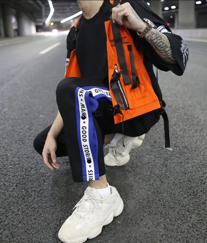Хип-хоп kanye west street ins, стильная Военная Тактическая нагрудная сумка, функциональная посылка, сумка-жилет