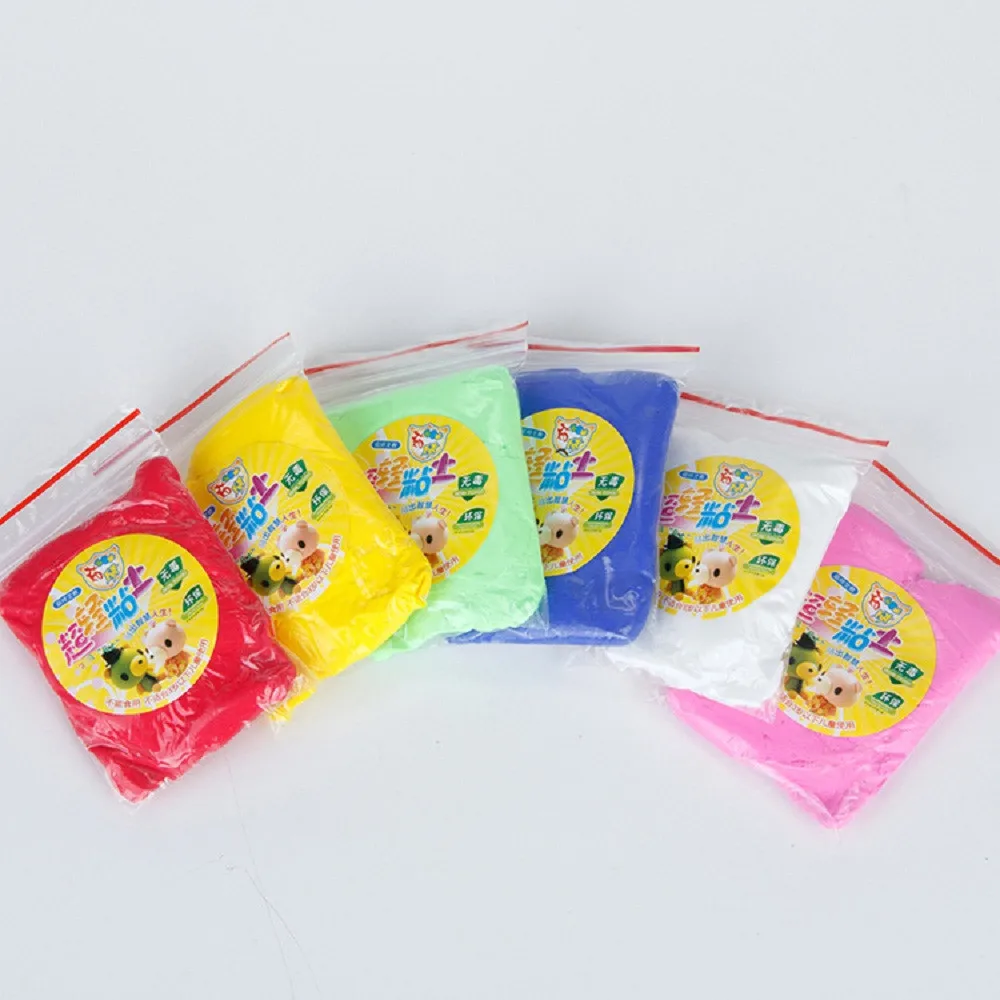 5 цветов мягкий творческий DIY Playdough детей обучение образование Полимерная глина Playdough экологически чистые игрушки для детей