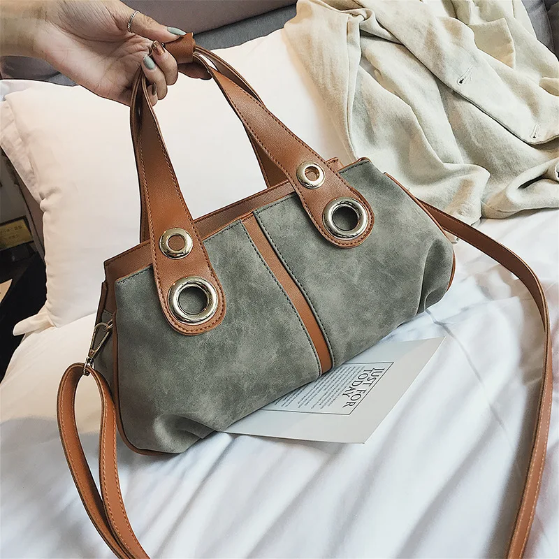 

PU Leather Handbag Tote Bags for Women 2019 Large Capacity Shoulder Hobo Bags Ladies Leather Handbags Tote Bags B195