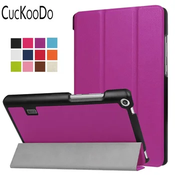 

CucKooDo 30Pcs/lot Ultra Lightweight PU Leather Standing Cover with Auto Wake / Sleep For Huawei MediaPad T3 7.0 Inch Tablet