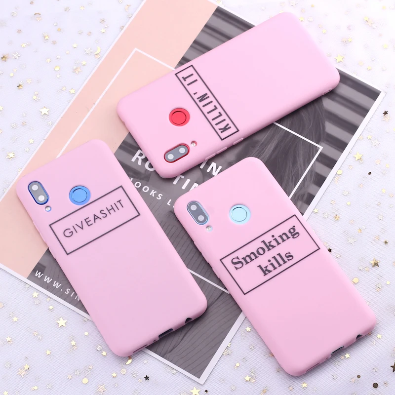 Силиконовый чехол для телефона Xiaomi Mi Redmi Note 5 6 7 8 9 10 lite Pro Plus с цитатами Tumblr курения