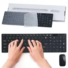 Del High Standard 2.4G Multimedia Wireless Mouse and Keyboard Set for Desktop Laptop PC May26