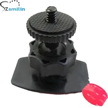 50 шт./лот Лучший 3 м паста с липучкой для машины Камера держатель 1/" винт для 027 H198 K6000 Видеорегистраторы для автомобилей мини Регулируемый кронштейн 3M легко Управление