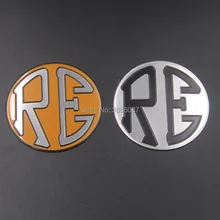 FASP Royal Enfield Moto emblema do Emblema de alumínio padrão de alta qualidade Decal & sticker para Royal Enfield motocicleta Retro
