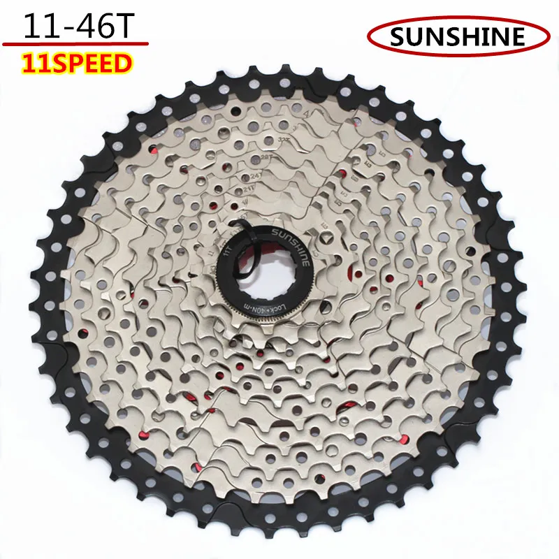 11 46T кассета скоростей MTB велосипед маховик Шестерня Cassete велоидные звездочки для
