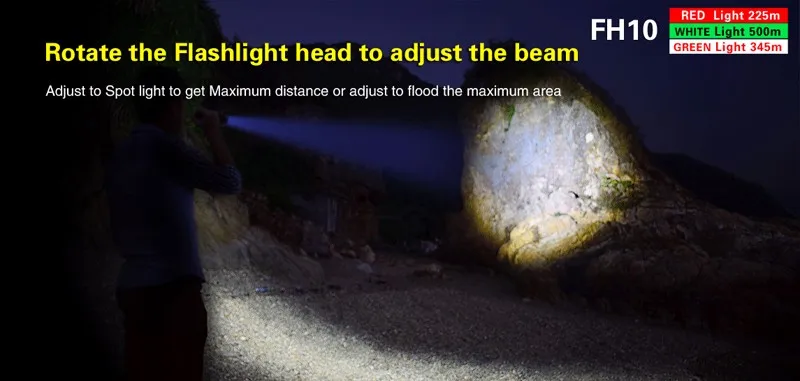 KLARUS FH10 ZOOM LONG RANGE FLASHLIGHT (8)