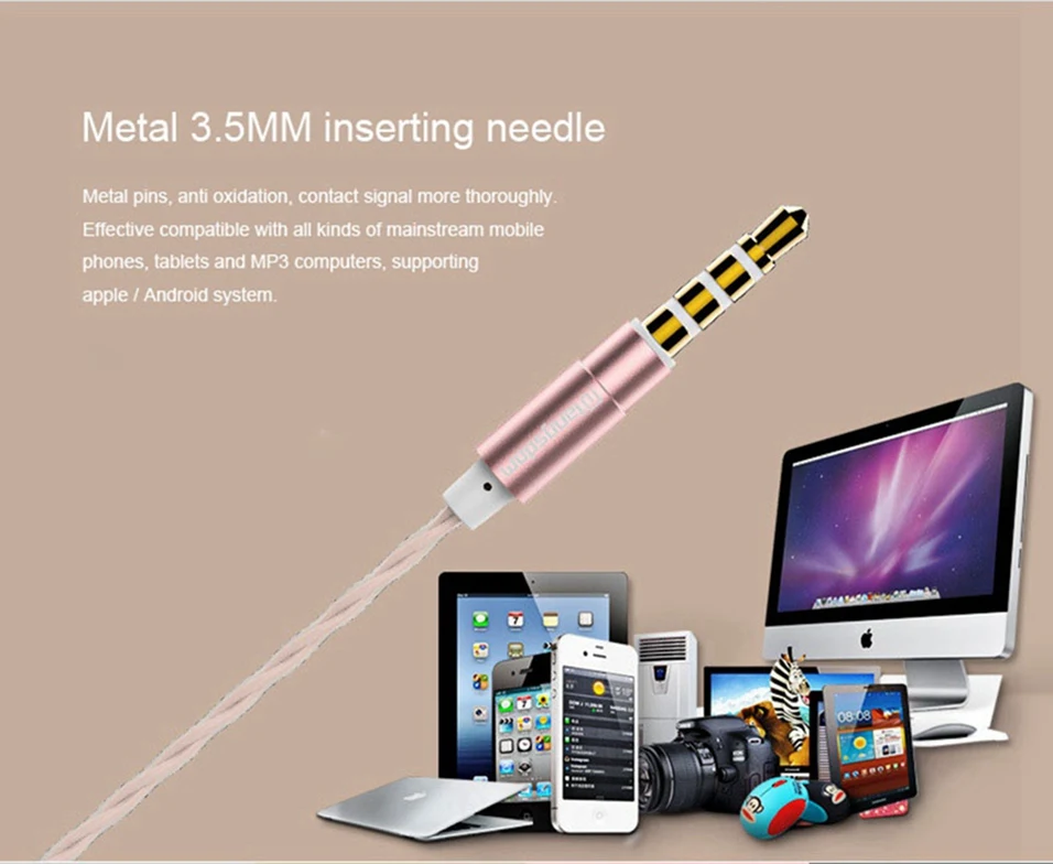 WhaY 3.5mm In-Ear Earphone Wired Headphones Sport for iPhone 6 Samsung Xiami PC MP3 Hifi Stereo Earphone with Mic Gaming Headset (6)