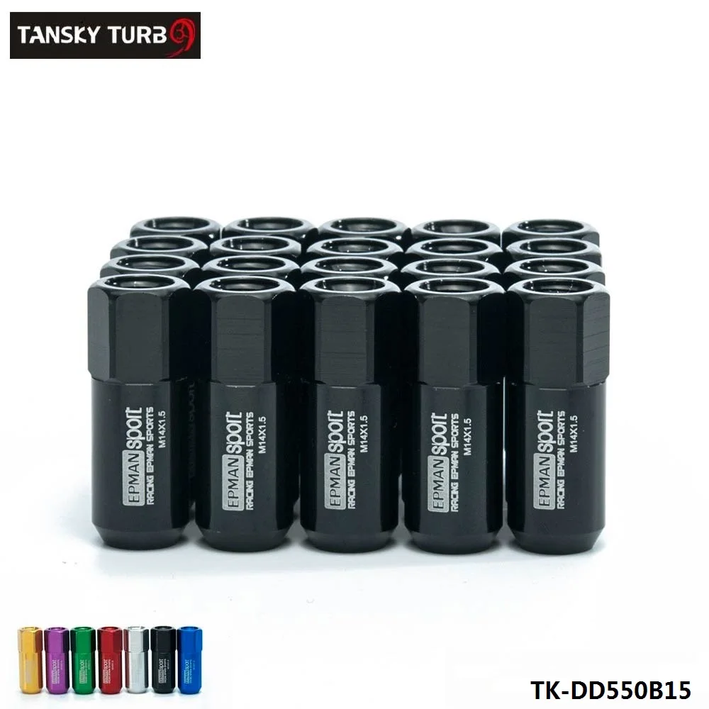 Prix pour Epman-20 pc m14x1.5 60mm extende en aluminium forgé tuner racing lug nut pour roues jantes ep-dd550b15 Prix pour Epman-20 pc m14x1.5 60mm extende en aluminium forgé tuner racing lug nut pour roues jantes ep-dd550b15