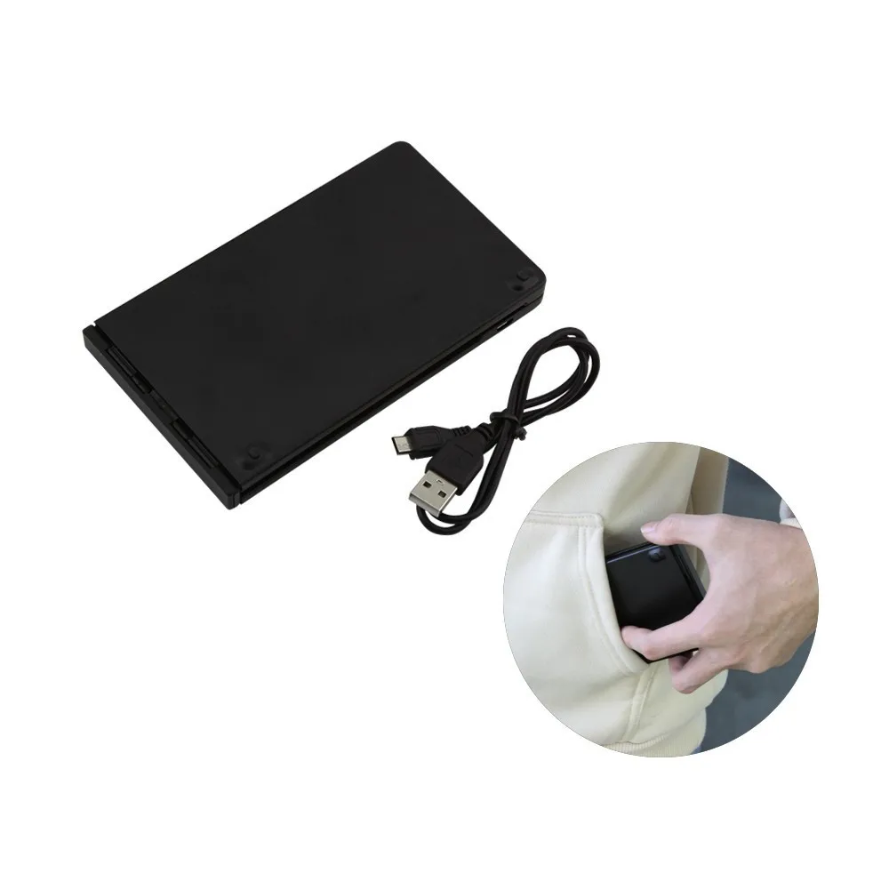  Bluetooth Wireless Keyboard Foldable Mini Keyboard Pocket Touchpads Phone Holder Gaming Keyboard For Android Tablet IOS PC 