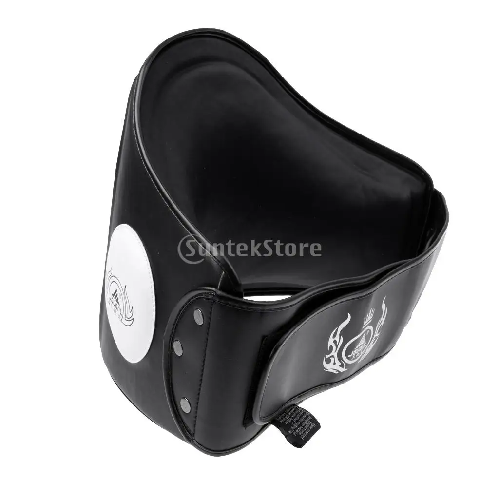 Boxing Muay Thai Training Waist Chest Guard MMA Protector Belt + Boxing Strike Focus Pad Punch Kicking Pad Arm Shield